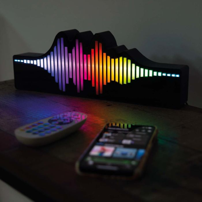 Soundwave lamp