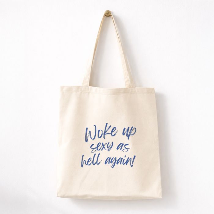 Tote bag met verschillende spreuken