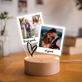 LED-lamp in Polaroid Design