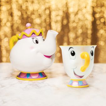 Mrs. Pott theepot en Chip Mok cadeauset
