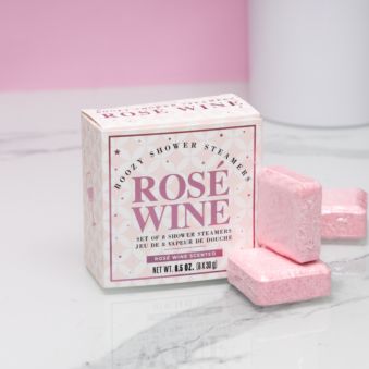 Spa Bruisballen Douche met Alcohol Geur - Rosé wine