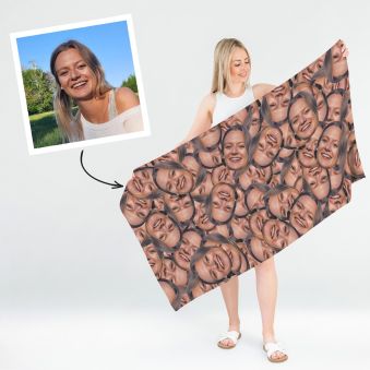 Handdoek met Meerdere Gezichten