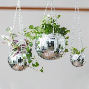 Bloempot Disco Bal