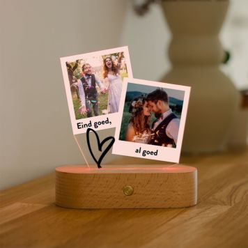 LED-lamp in Polaroid Design