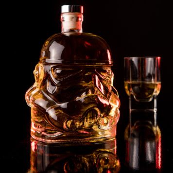 Glazen Stormtrooper karaf