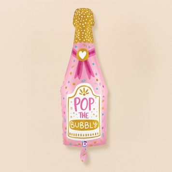 XXL ballon champagne fles