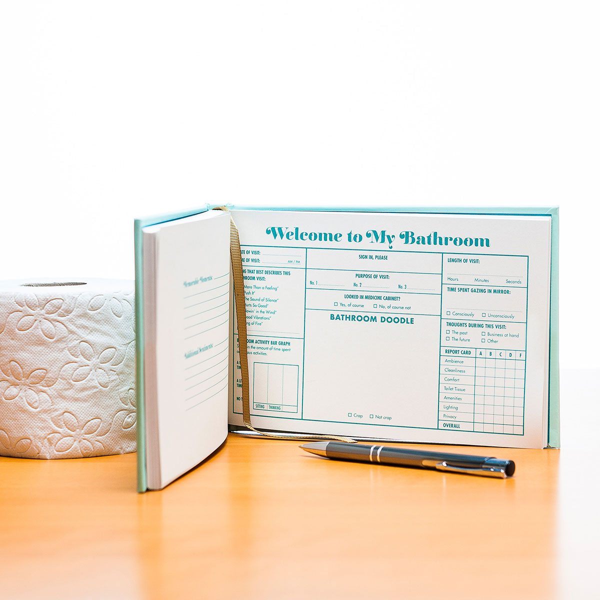 Gastenboek voor op de wc