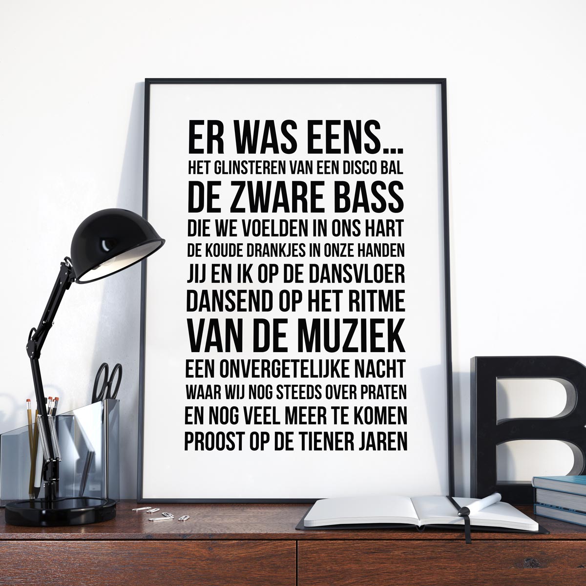 Personaliseerbare poster – er was eens...