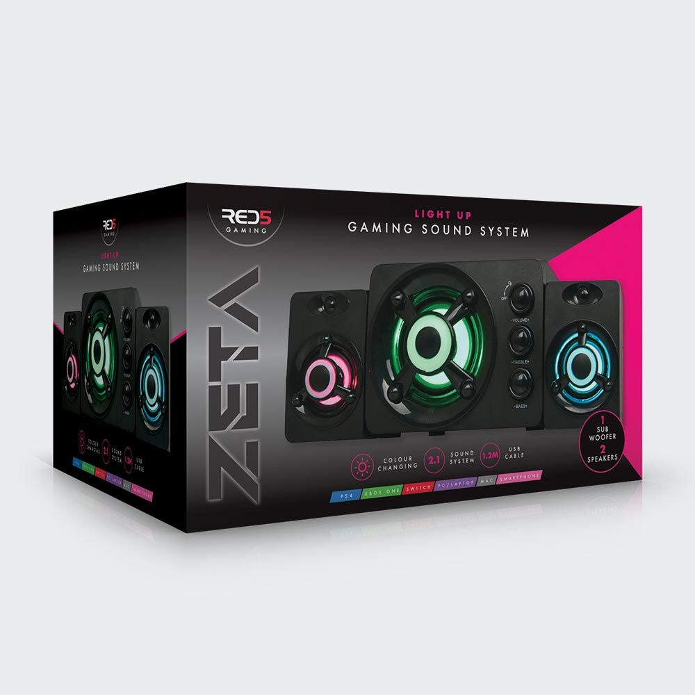 Red5 Zeta Gaming Geluidssysteem