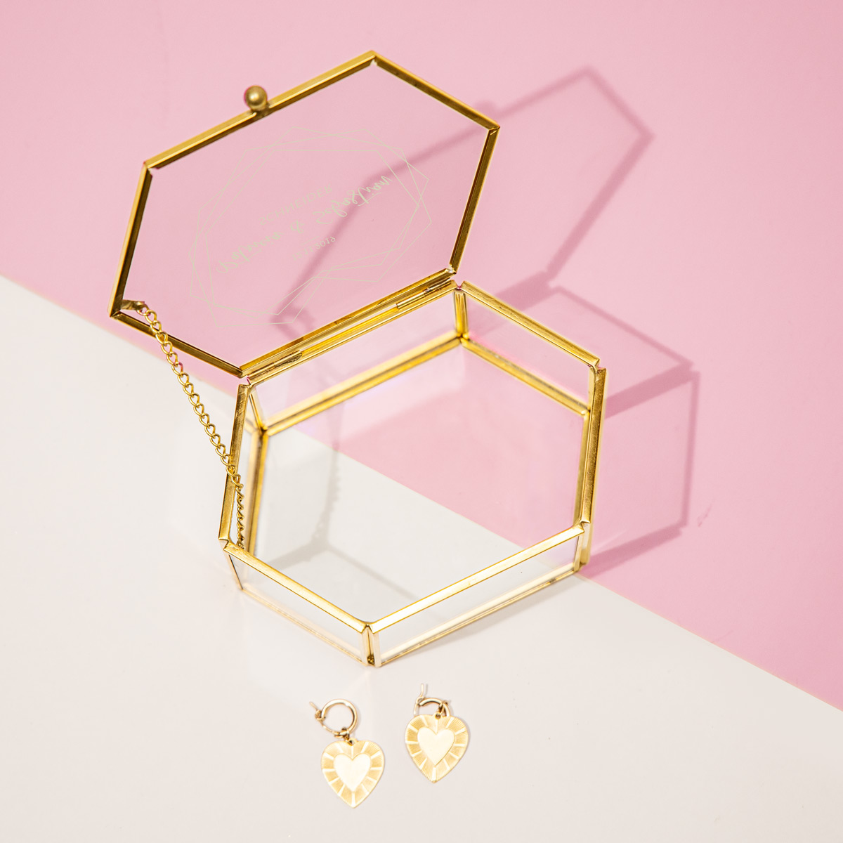 Glazen Box voor Bruiloft