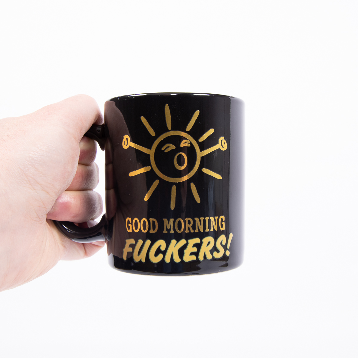 Temperatuurgevoelige mok Goedemorgen F***ers