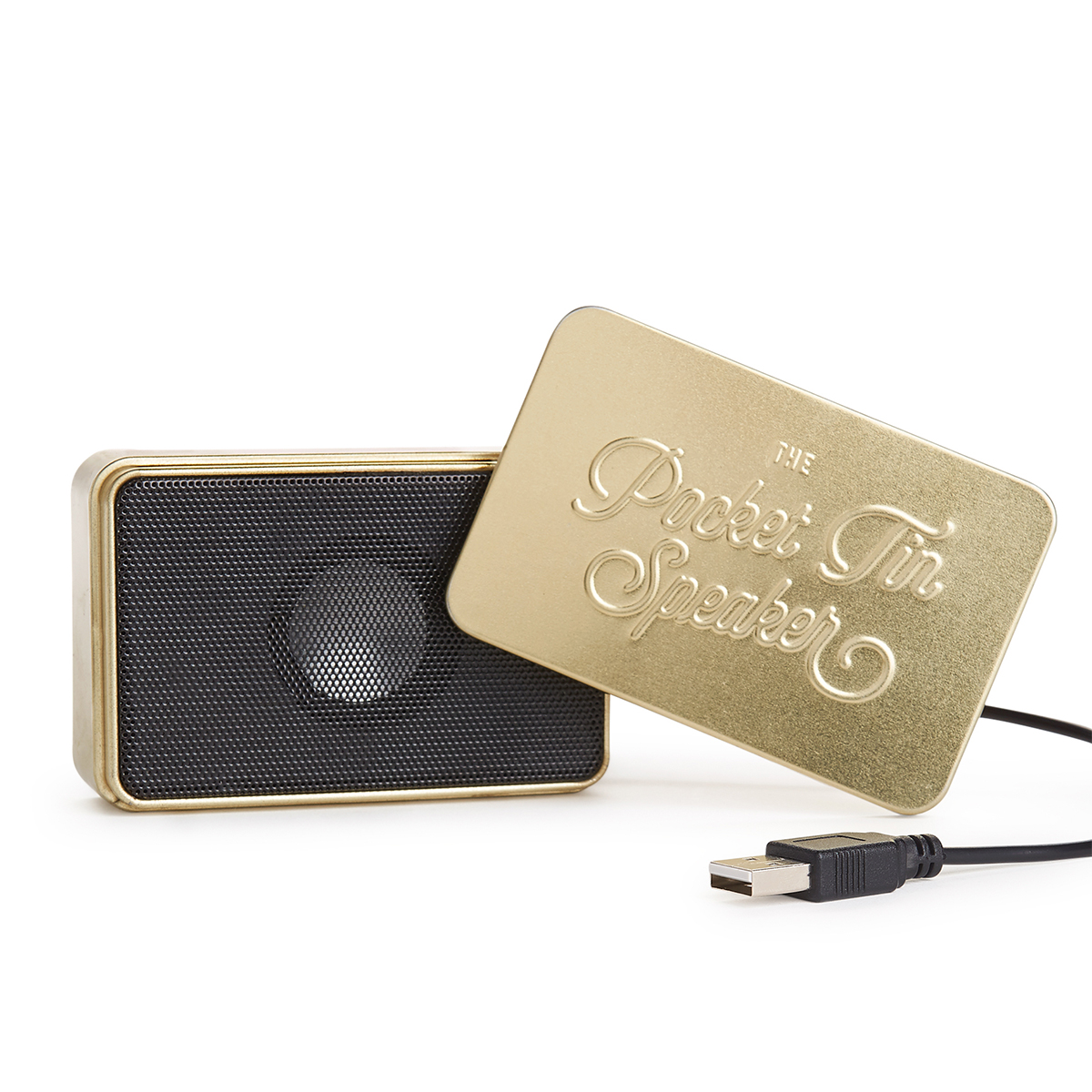 Mini Bluetooth luidspreker in een blikje
