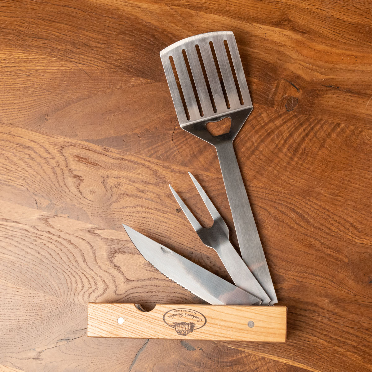 Barbecuebestek 4 in 1