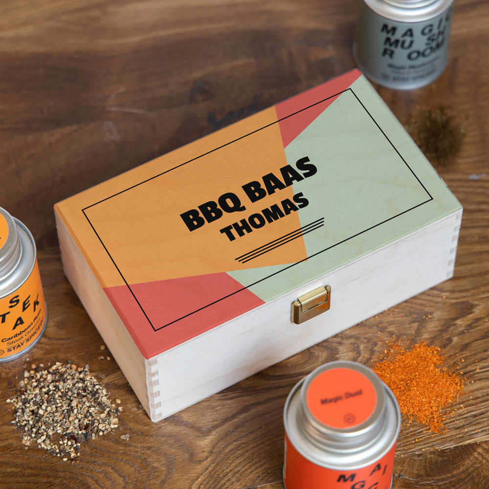 Kruidenbox set met tekst