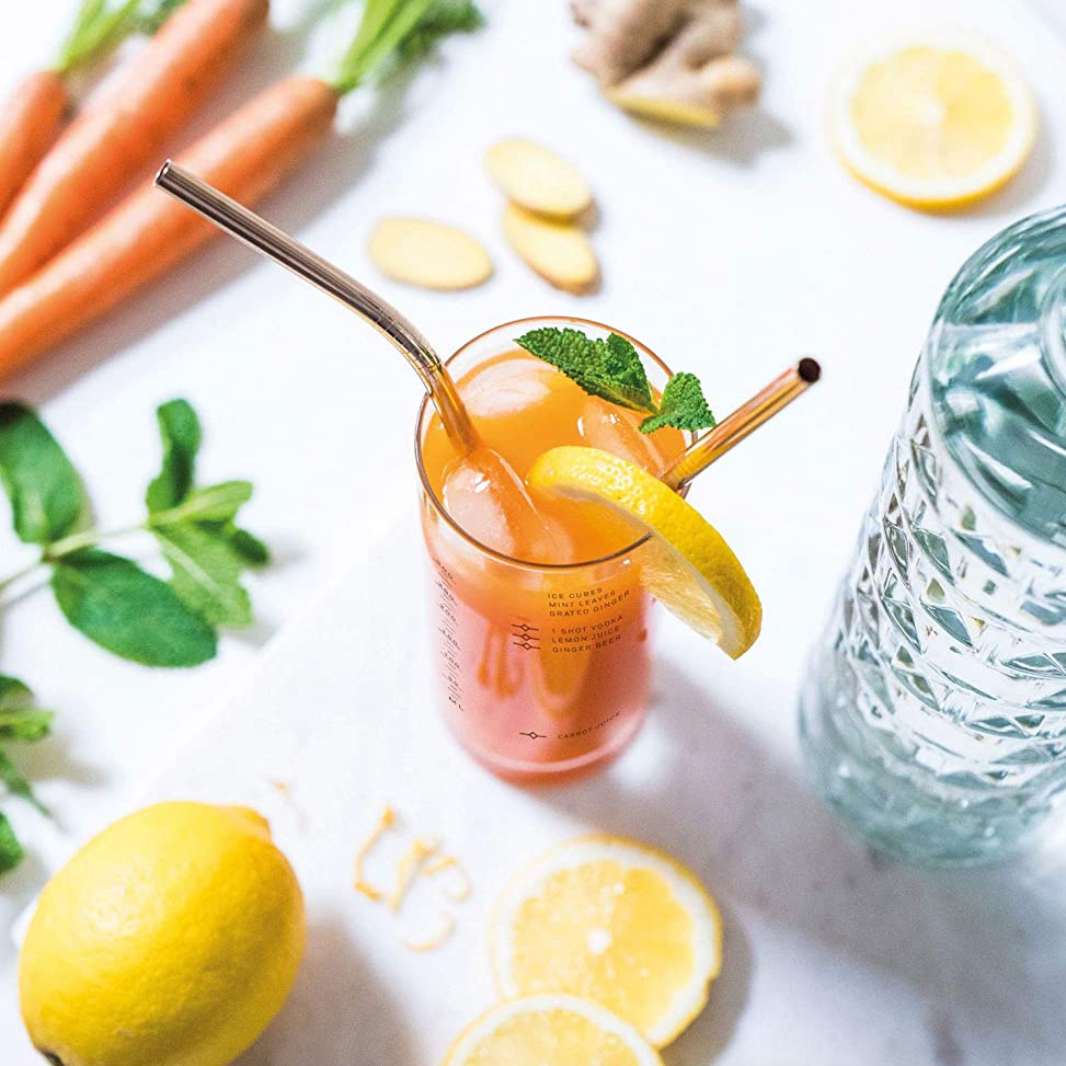 Cocktail Glas tegen een Kater