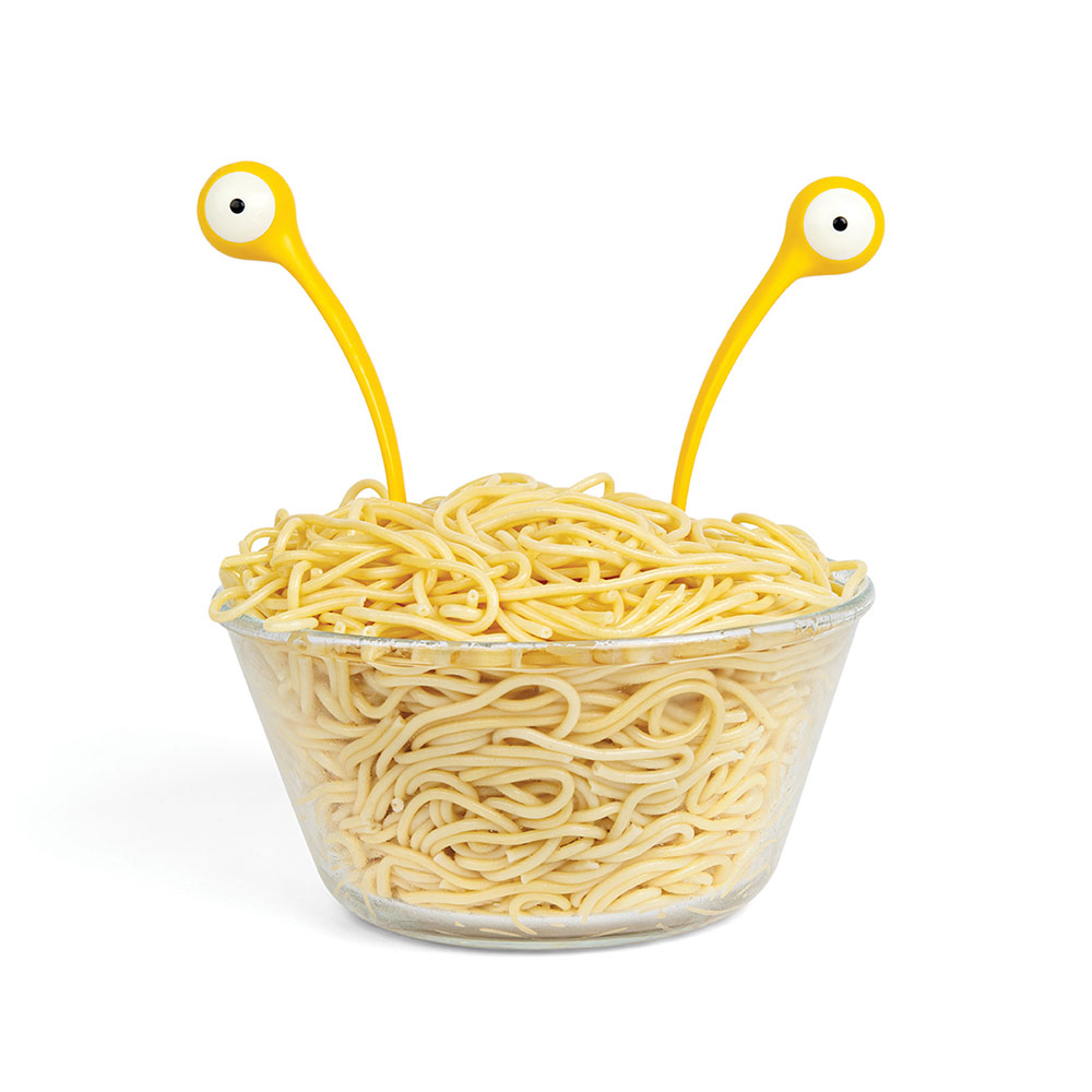 Vliegend spaghettimonster bestek