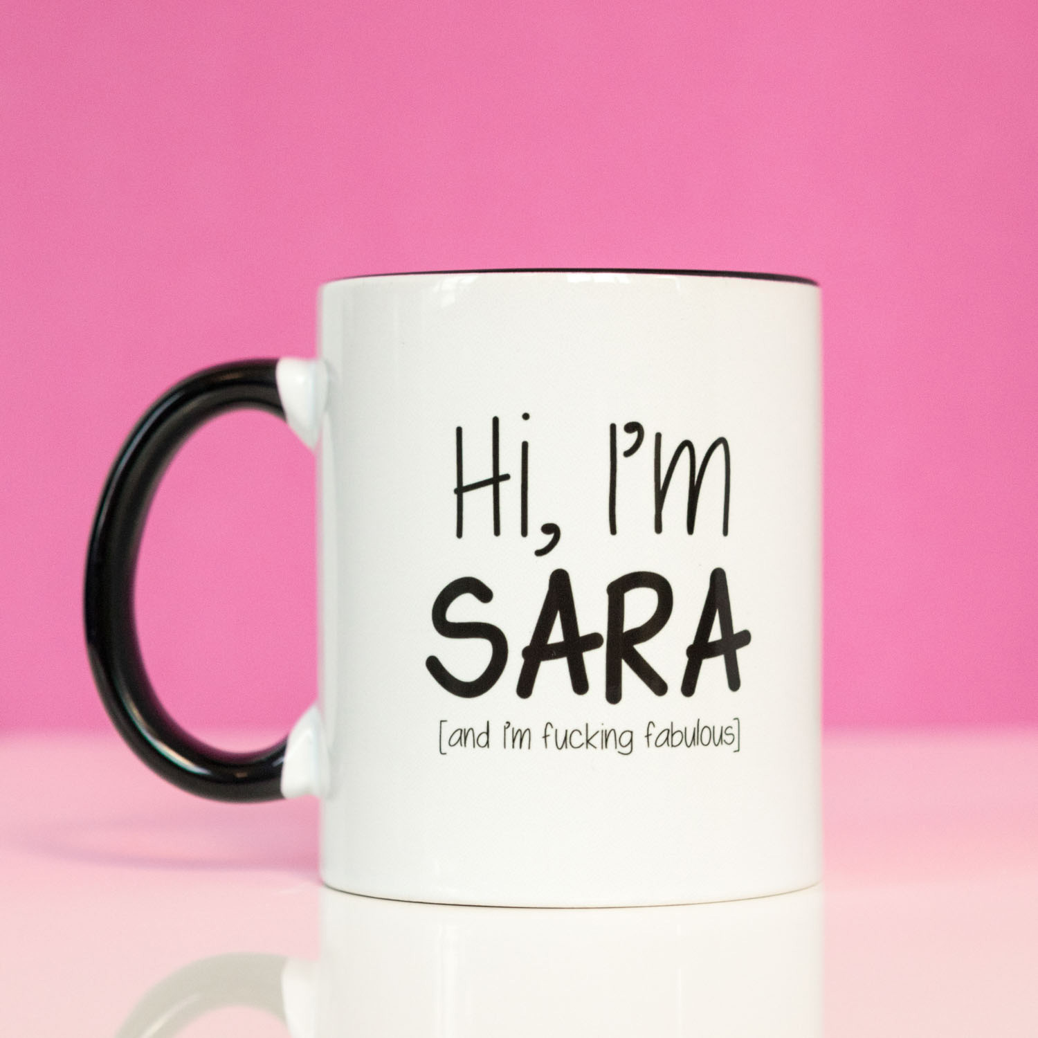 Personaliseerbare mok - Hi, I'm...