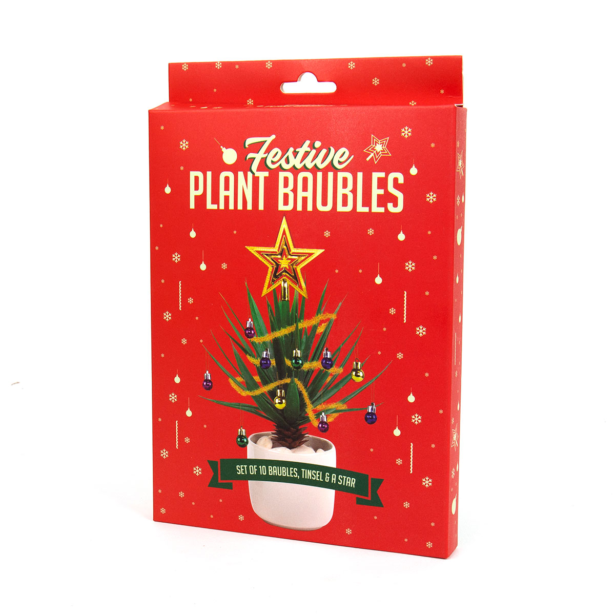 Kerstboomversiering voor kamerplanten