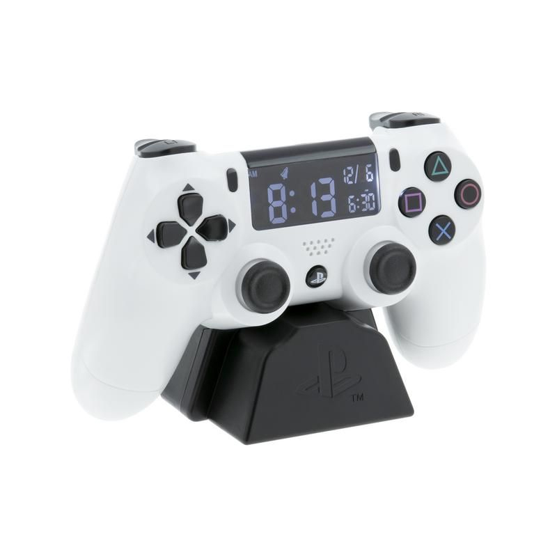 Playstation Controller Wekker Wit