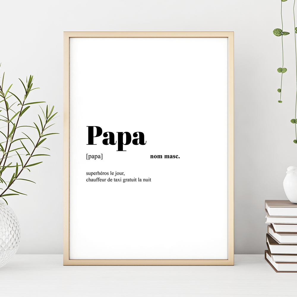 Personaliseerbare Woordenboek Poster