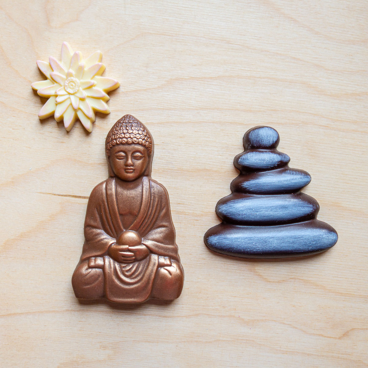 Relax set van chocolade