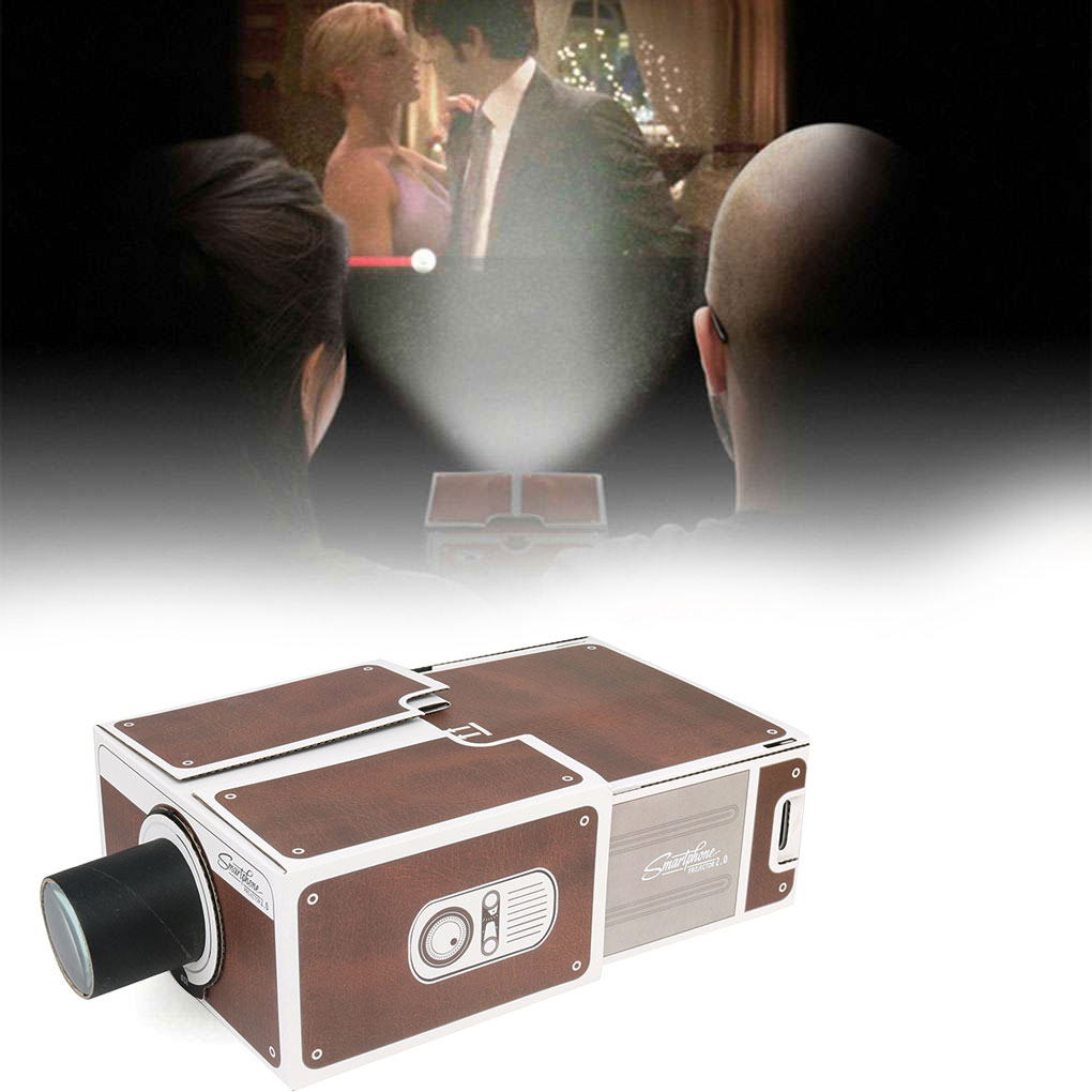 Retro smartphone projector 2.0