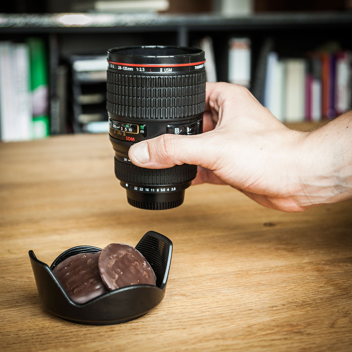 Cameralens beker