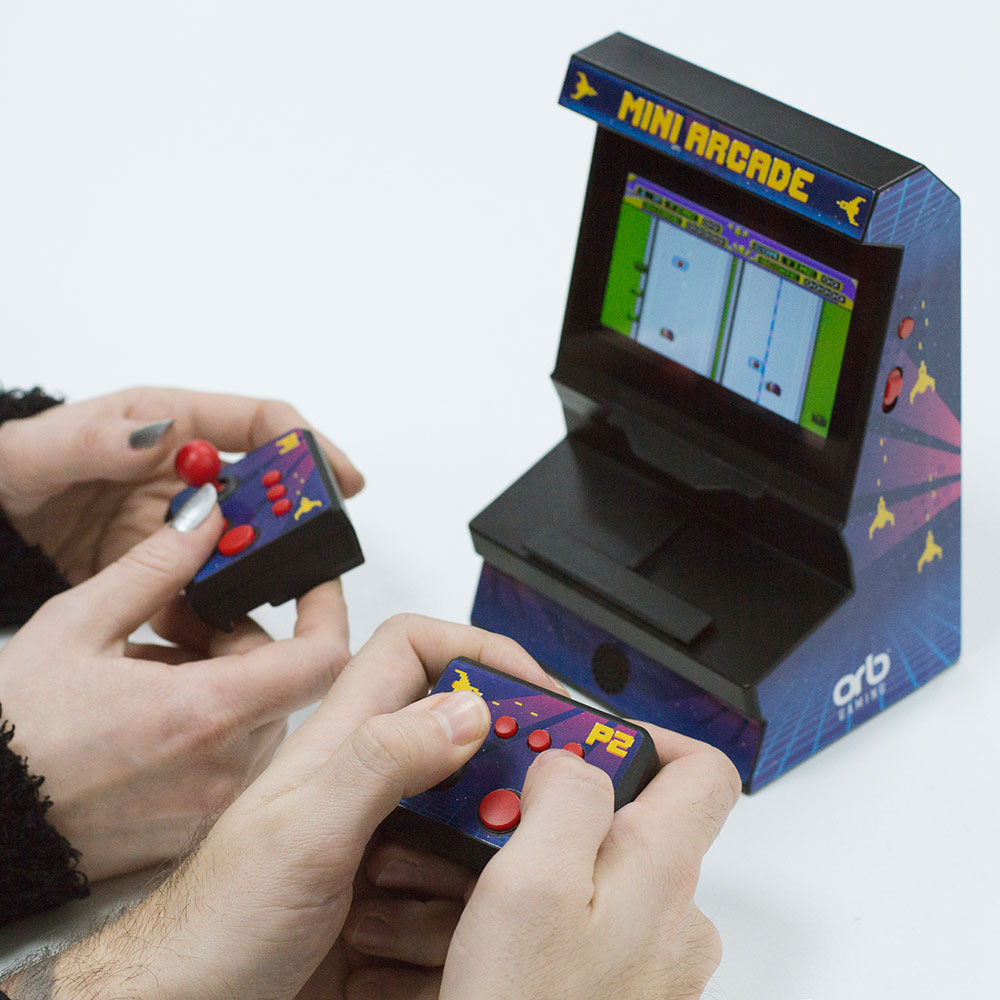 Mini Arcade Console Met Dual Controller huismerk kopen in de aanbieding