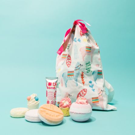 Alpaca bruisbal geschenkzakje