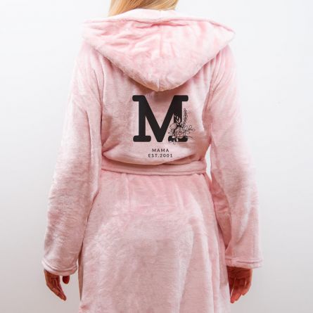 Monogram kamerjas met tekst