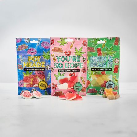 Brutale fruitgums met cannabis