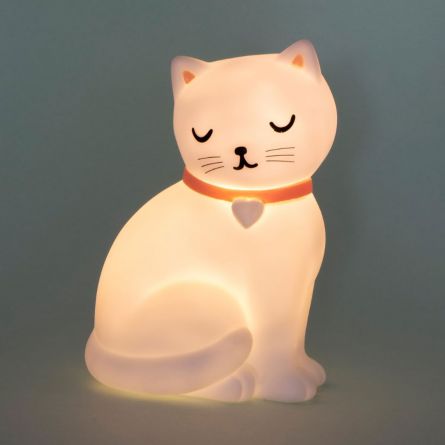 Schattige kat nachtlampje