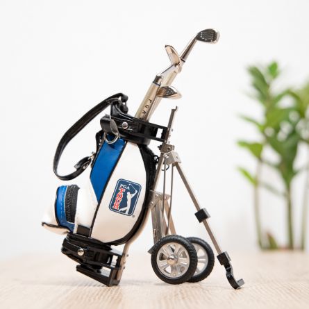 De golfset voor op je bureau