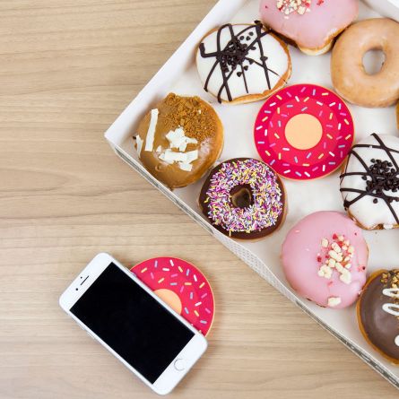Draadloze Donut Oplader
