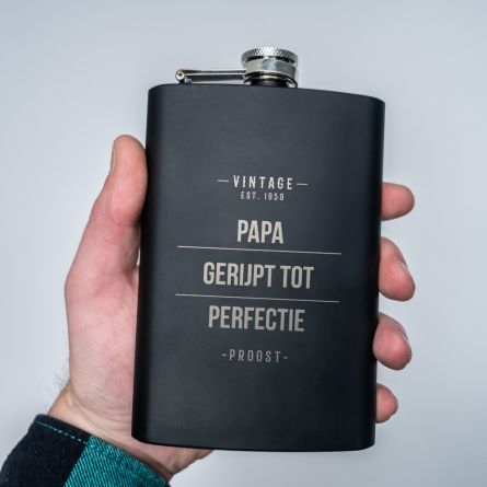 Personaliseerbare veldfles vintage