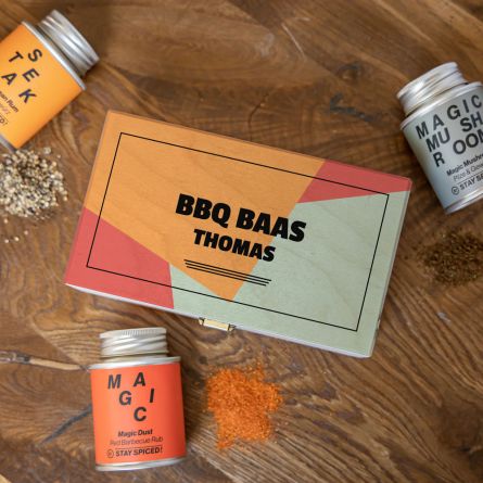 Kruidenbox set met tekst