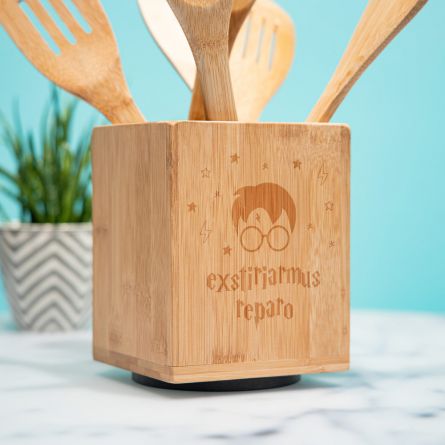 Kooklepel set incl. box met tekst voor magische keukenchefs