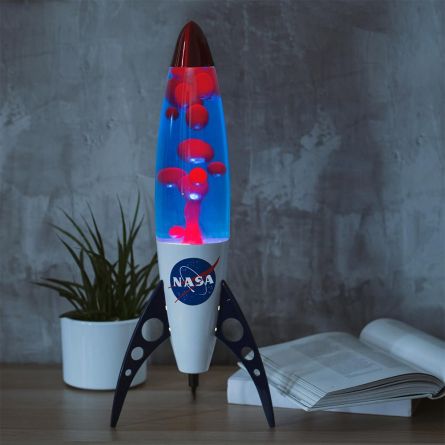 NASA Galaxy lava retro lamp