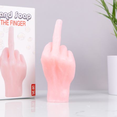 Middelvinger Handzeep Roze