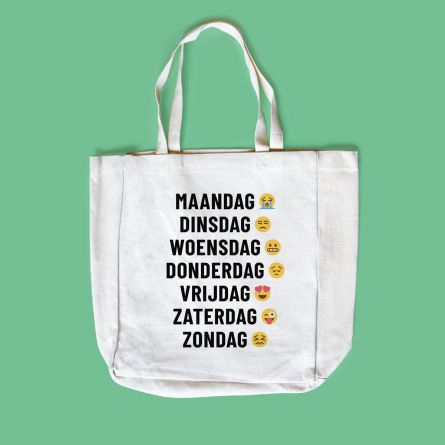 Personaliseerbare tas met 7 regels