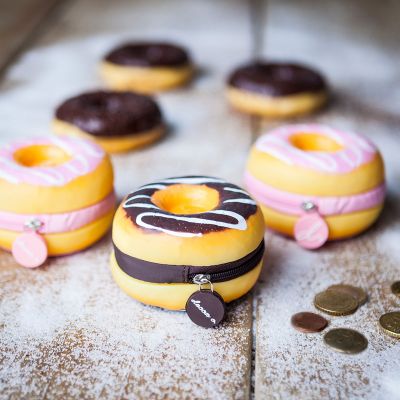SOLDEN - Geurende portemonnee in de vorm van een donut
