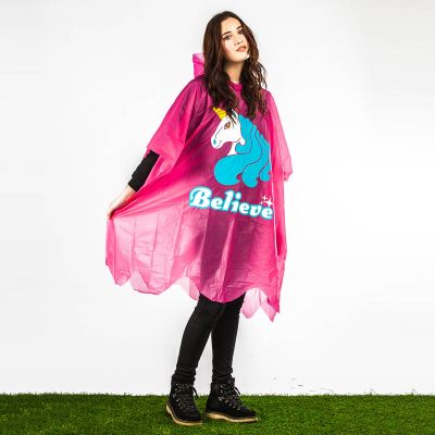 Outdoor & sport - Eenhoorn regenponcho