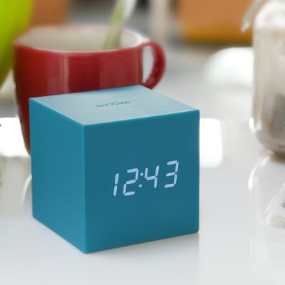 SOLDEN - Klok Zwaartekracht Cube Click Clock
