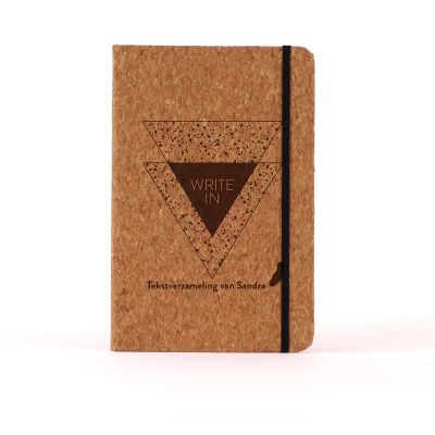 Paascadeau - Personaliseerbaar Kurken Notitieboek - Write In