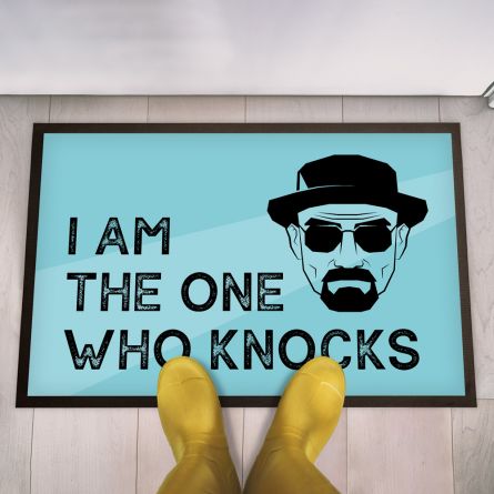 I Am The One Who Knocks deurmat