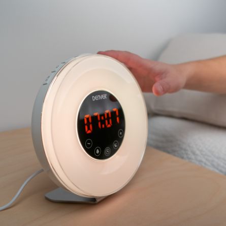 Wekker met mood light en natuur geluiden