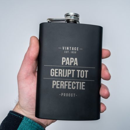 Personaliseerbare veldfles vintage