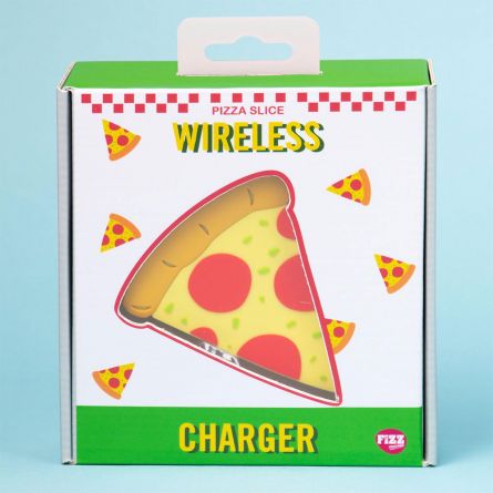 Draadloze oplader pizzastuk