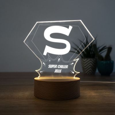Lifestyle & wonen - LED lamp Superman