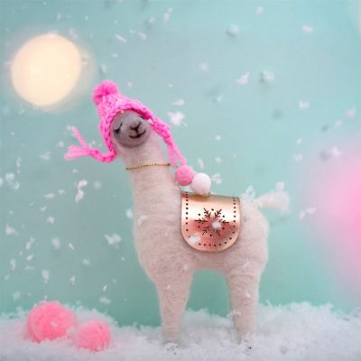 Fa La La Lama met roze muts Fa La La Lama met roze muts